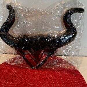 NIP Gothic Black Devil Horns Headband
